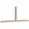 Ekena Millwork Portland Smooth Timber Gable Bracket, Douglas Fir, 108"W x 40"H x 3 1/2"D x 3 1/2"F, 9/12 Pitch GBW108X40X0404POR00SDF - alternate 3